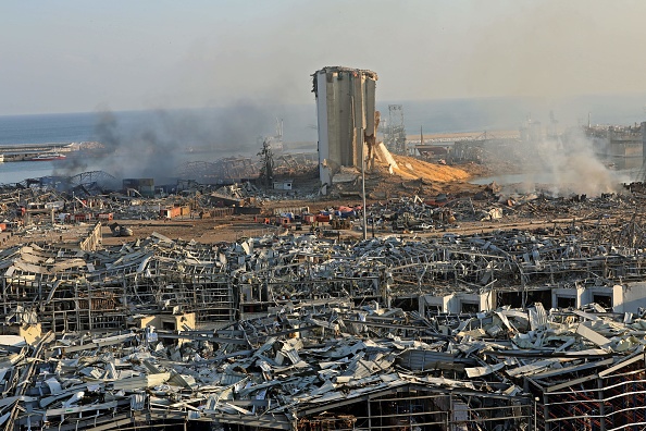  L'explosion à Beyrouth a fait au moins 154 morts, plus de 5 000 blessés, des dizaines de disparus et des centaines de milliers de sans-abri. (Photo : ANWAR AMRO/AFP via Getty Images)