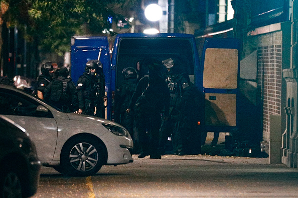 Des hommes du Raid (Photo : SAMEER AL-DOUMY/AFP via Getty Images)