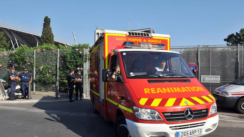 Les marins-pompiers de Marseille (Credit photo GERARD JULIEN/AFP via Getty Images)