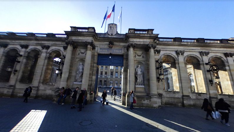 Hôtel de ville de Bordeaux - Google maps