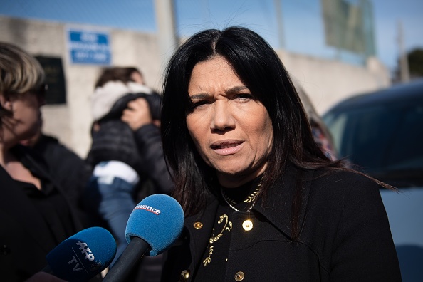 Samia Ghali en février 2020 (CLEMENT MAHOUDEAU/AFP via Getty Images)