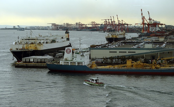 -Illustration- Les garde-côtes japonais font des recherches, un cargo transportant du bétail a disparu au large des côtes japonaises. Photo TOSHIFUMI KITAMURA / AFP via Getty Images.