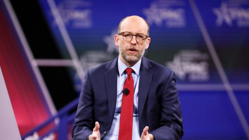 Russ Vought, directeur par intérim de l'Office de la gestion et du budget, s'exprime lors de la convention CPAC à National Harbor, Md. le 29 février 2020. (Samira Bouaou/The Epoch Times)