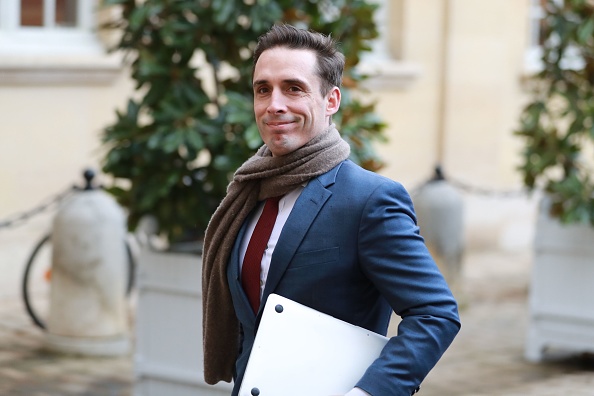 Le ministre des  Transports Jean-Baptiste Djebbari. (Photo : LUDOVIC MARIN/AFP via Getty Images)