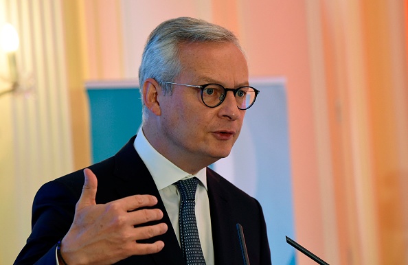 Le ministre de l'Économie, Bruno Le Maire. (Photo : ERIC PIERMONT/AFP via Getty Images)