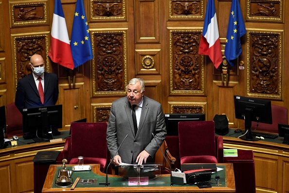 Le président du Sénat Gerard Larcher. (Photo : BERTRAND GUAY/AFP via Getty Images)