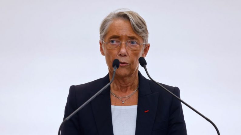 La Première ministre Élisabeth Borne. (PHOTO : LUDOVIC MARIN/POOL/AFP via Getty Images)