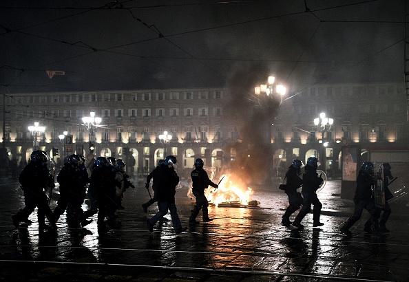  Le centre-ville de Turin, le 26 octobre 2020. (Photo : MARCO BERTORELLO/AFP via Getty Images)