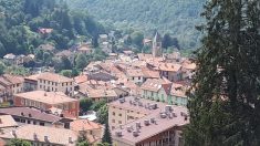 Un pont emporté dans les Alpes-Maritimes