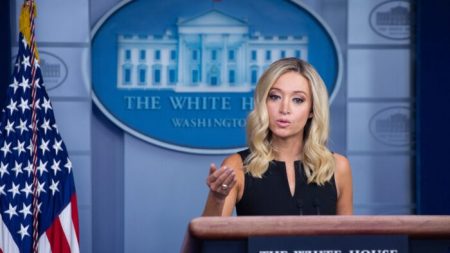 Le président Donald Trump a fait don de son salaire présidentiel à des agences gouvernementales, selon Kayleigh McEnany