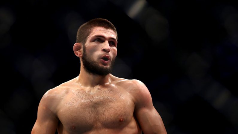 Le Russe Khabib Nurmagomedov, champion de MMA  (Francois Nel/Getty Images)