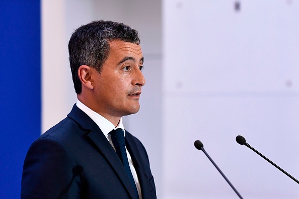 Le ministre de l'Intérieur, Gerald Darmanin. (STEPHANE DE SAKUTIN/POOL/AFP via Getty Images)