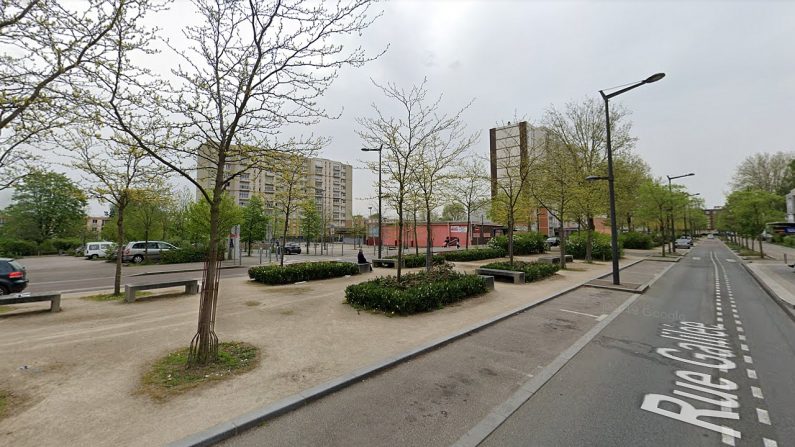 Rouen, rue Galilée - Google maps