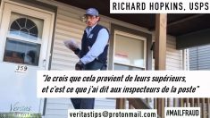 Le service postal américain est au courant des allégations de fraude électorale