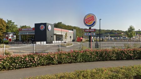 Il donne un cours de conduite à son ami, la voiture finit dans un Burger King