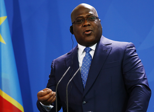 - Le président de la République démocratique du Congo (RDC), Félix Tshisekedi, lors d'une conférence de presse le 15 novembre 2019 à Berlin, Allemagne. Photo par Michele Tantussi / Getty Images.