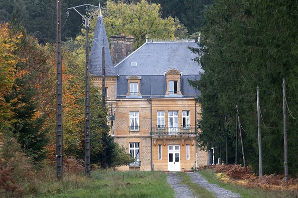 Le parc du château du Sautou cache-t-il le corps d'Estelle Mouzin, disparue en 2003 ? (Photo FRANCOIS NASCIMBENI/AFP via Getty Images)