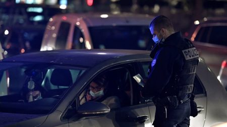 Strasbourg : manifestation de policiers suite aux propos d’Emmanuel Macron