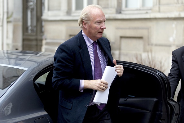 L'ancien ministre de l'Intérieur Brice Hortefeux. (Photo : KENZO TRIBOUILLARD/AFP via Getty Images)