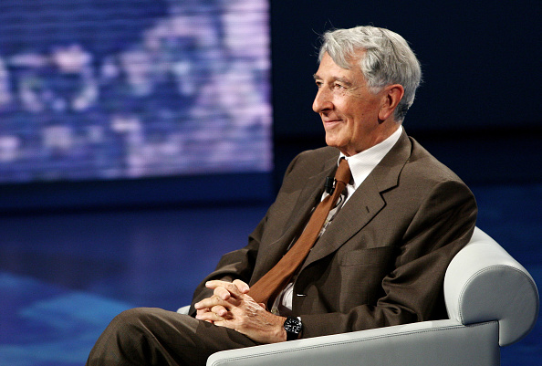 Le journaliste et écrivain italien Corrado Augias.  (Photo : Vittorio Zunino Celotto/Getty Images)