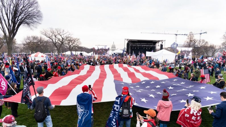 Rassemblement des supporters du Président américain Donald Trump à Washington, le 12 décembre 2020. (Larry Dai/The Epoch Times)