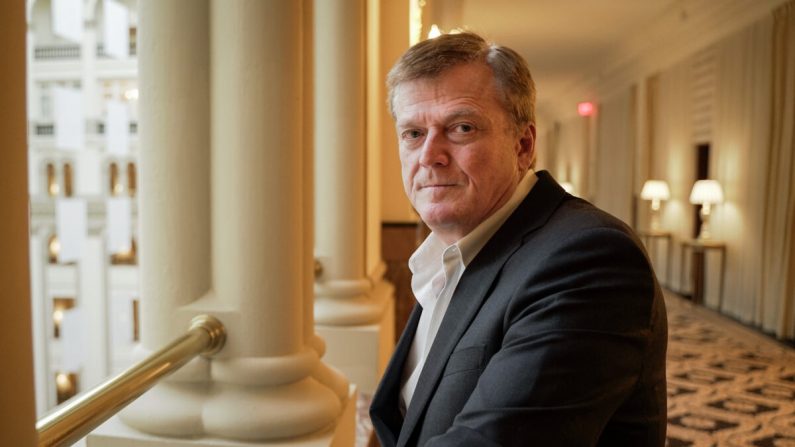 Patrick Byrne, le 15 décembre 2020. (Otabius Williams/The Epoch Times)
