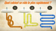 Pouvez-vous déterminer lequel des trois robinets s’écoule le plus rapidement ? Seuls les experts peuvent le déterminer