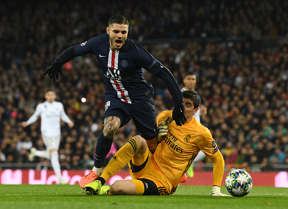 Mauro Icardi, du Paris Saint-Germain.  (Photo :  David Ramos/Getty Images)