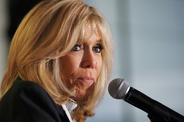 Brigitte Macron au lancement de la 31e édition de la collecte de fonds "Pièces Jaunes" à Orléans en janvier 2020. (Photo : GUILLAUME SOUVANT/AFP via Getty Images)