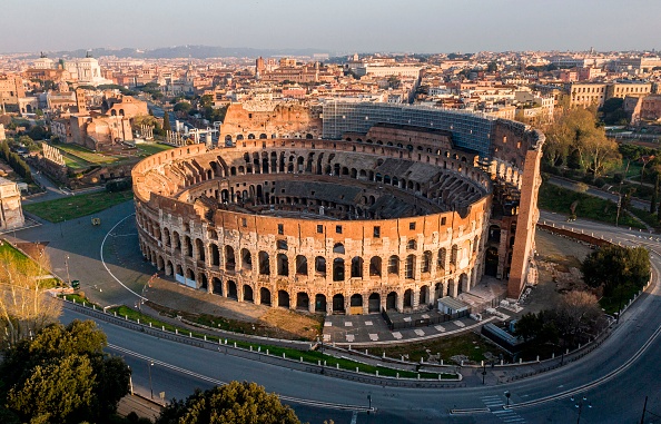 Rome, le 30 mars 2020 (ELIO CASTORIA/AFP via Getty Images)