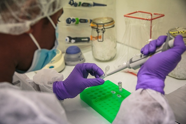 Laboratoire de l'Institut Pasteur.  (Photo : RIJASOLO/AFP via Getty Images)