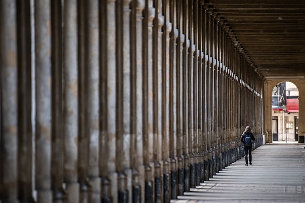 Confinement à Paris. Mai 2020. (Photo : MARTIN BUREAU/AFP via Getty Images)