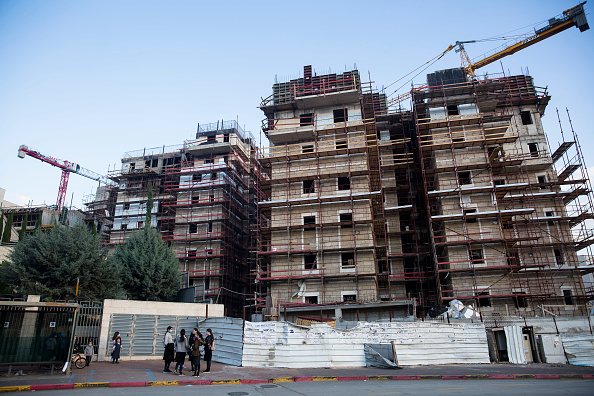 -Israël va de l'avant avec les plans d'expansion des colonies. Photo by Amir Levy/Getty Images. 