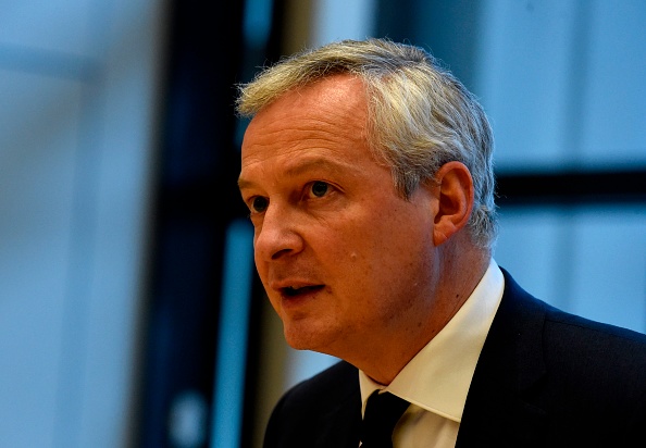 -Le ministre de l'Économie et des Finances Bruno Le Maire. (Photo Éric Piermont / AFP via Getty Images.)