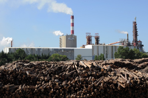 - Le site de la société Fibre Excellence, à Tarascon, dans le sud de la France. Photo Sylvain Thomas / AFP via Getty Images.