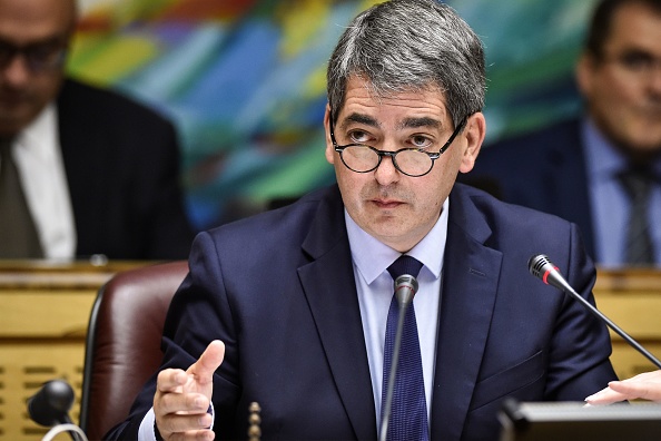 Le président de la région Grand Est Jean Rottner (LR)  dénonce "un scandale d'État" face à la lenteur de la vaccination contre le Covid-19. (Photo : JEAN-CHRISTOPHE VERHAEGEN/AFP via Getty Images)