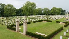 Juno Beach : Aline fleurit les tombes des soldats canadiens sur demande afin de maintenir les hommages