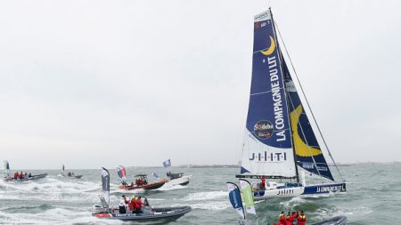 Vendée Globe: Clément Giraud 21e à franchir la ligne, en un peu moins de 100 jours