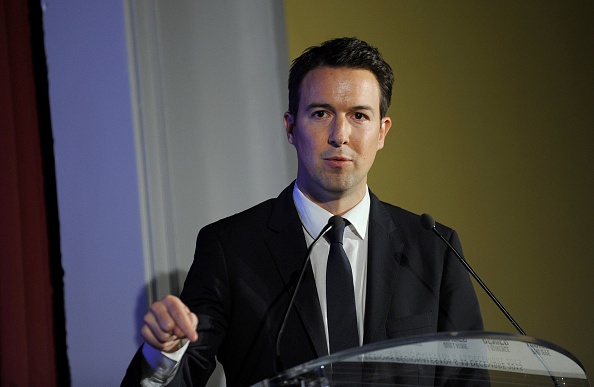 Guillaume Peltier numéro 2 Les Républicains (LR). (Photo : GUILLAUME SOUVANT/AFP via Getty Images)