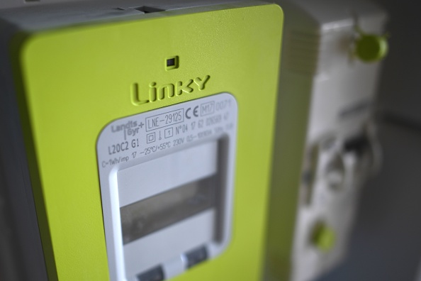 Compteur Linky d'Enedis (DAMIEN MEYER/AFP via Getty Images)