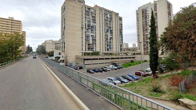 Quartier Pissevin à Nîmes (Google Maps)