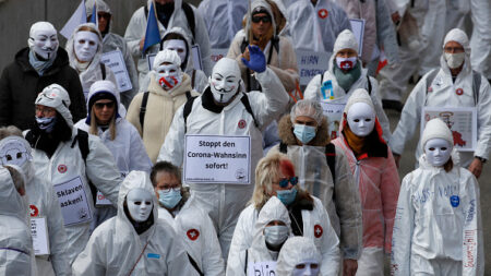 Suisse : manifestation contre les restrictions anti-Covid-19