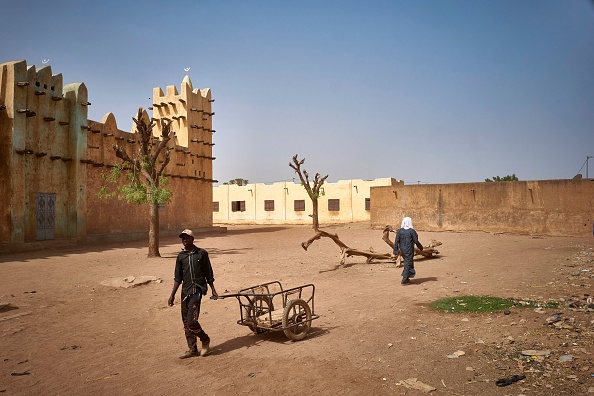 -La grande mosquée de Konna le 20 mars 2021. Photo par Michele Cattani / AFP via Getty Images.