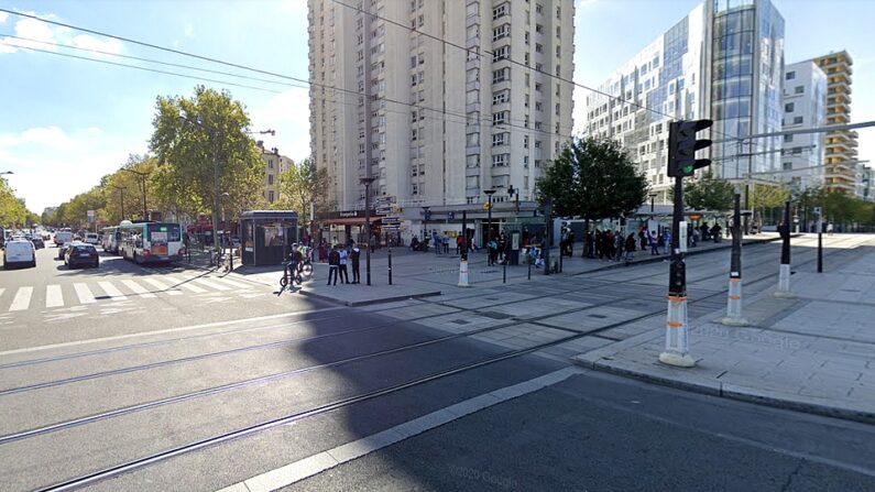 Porte de la Chapelle à Paris (Google Maps)