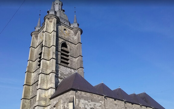 Collégiale d'Avesnes-sur-Helpe dans le Nord. (Photo : capture d'écran / Google Maps)