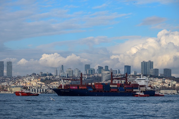 -Le rêve du président Recep Erdogan de construire un canal à Istanbul pour rivaliser avec ceux de Suez et de Panama s'est transformé en une confrontation politique. Photo Bulent Kilic / AFP via Getty Images.