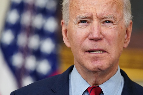 Le président américain Joe Biden à Washington, DC, le 23 mars 2021. Photo de MANDEL NGAN / AFP via Getty Images.