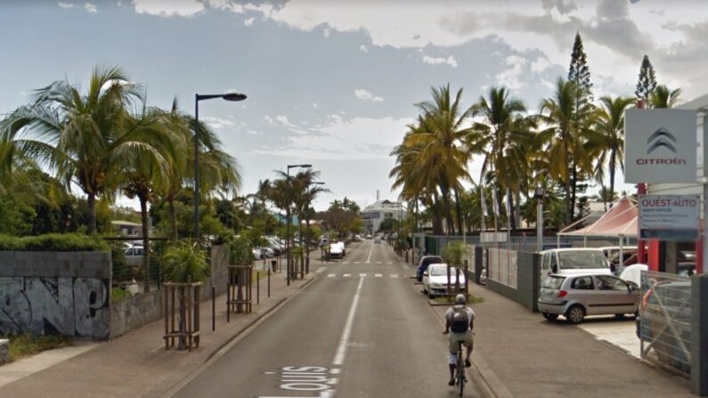 C'est au niveau de la rue Saint-Louis à Saint-Paul (La Réunion), que l'accident mortel s'est produit. (Capture d'écran/Google Maps)