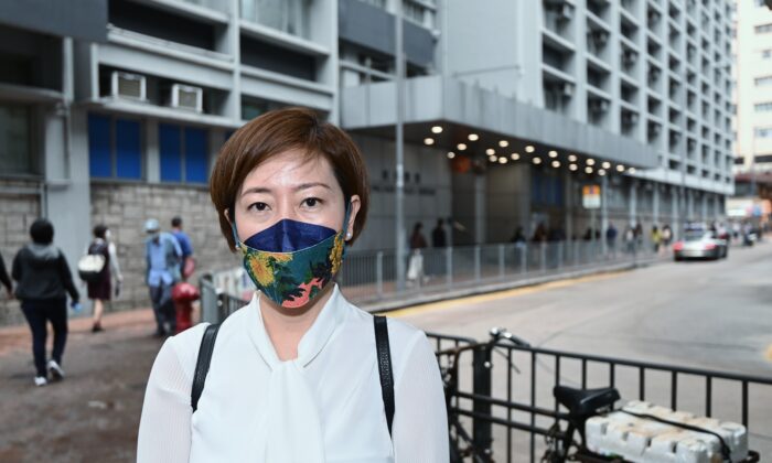 La journaliste d'Epoch Times Sarah Liang à Hong Kong le 27 avril 2021. (Sarah Liang/The Epoch Times)