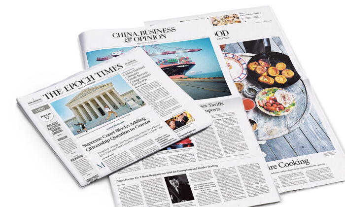 Epoch Times classé plus neutre que le New York Times, Associated Press, BBC et Bloomberg